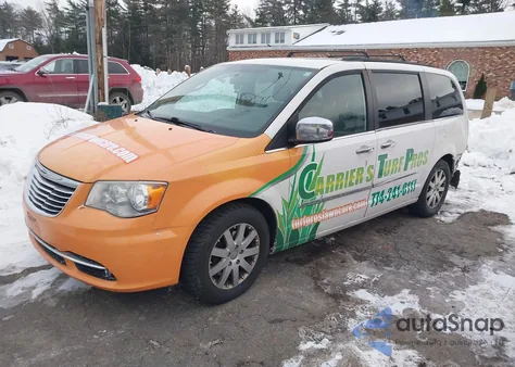 2012 Chrysler Town & Country Touring-L z USA, uszkodzony, nr VIN 2C4RC1CGXCR384022